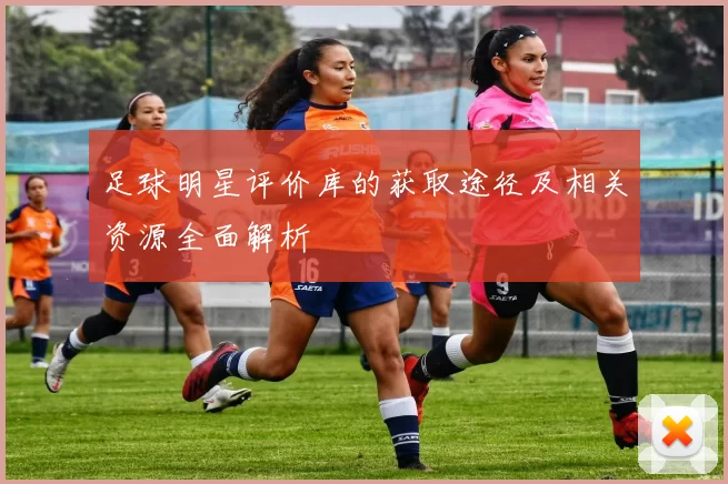 足球明星评价库的获取途径及相关资源全面解析