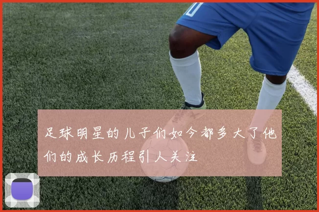 足球明星的儿子们如今都多大了他们的成长历程引人关注