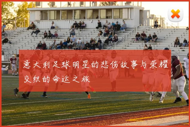 意大利足球明星的悲伤故事与荣耀交织的命运之旅
